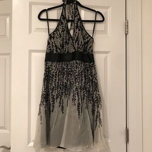 Express Chiffon Halter Dress